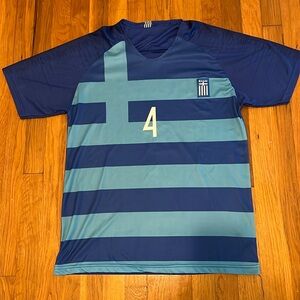 Greece soccer jersey men’s large